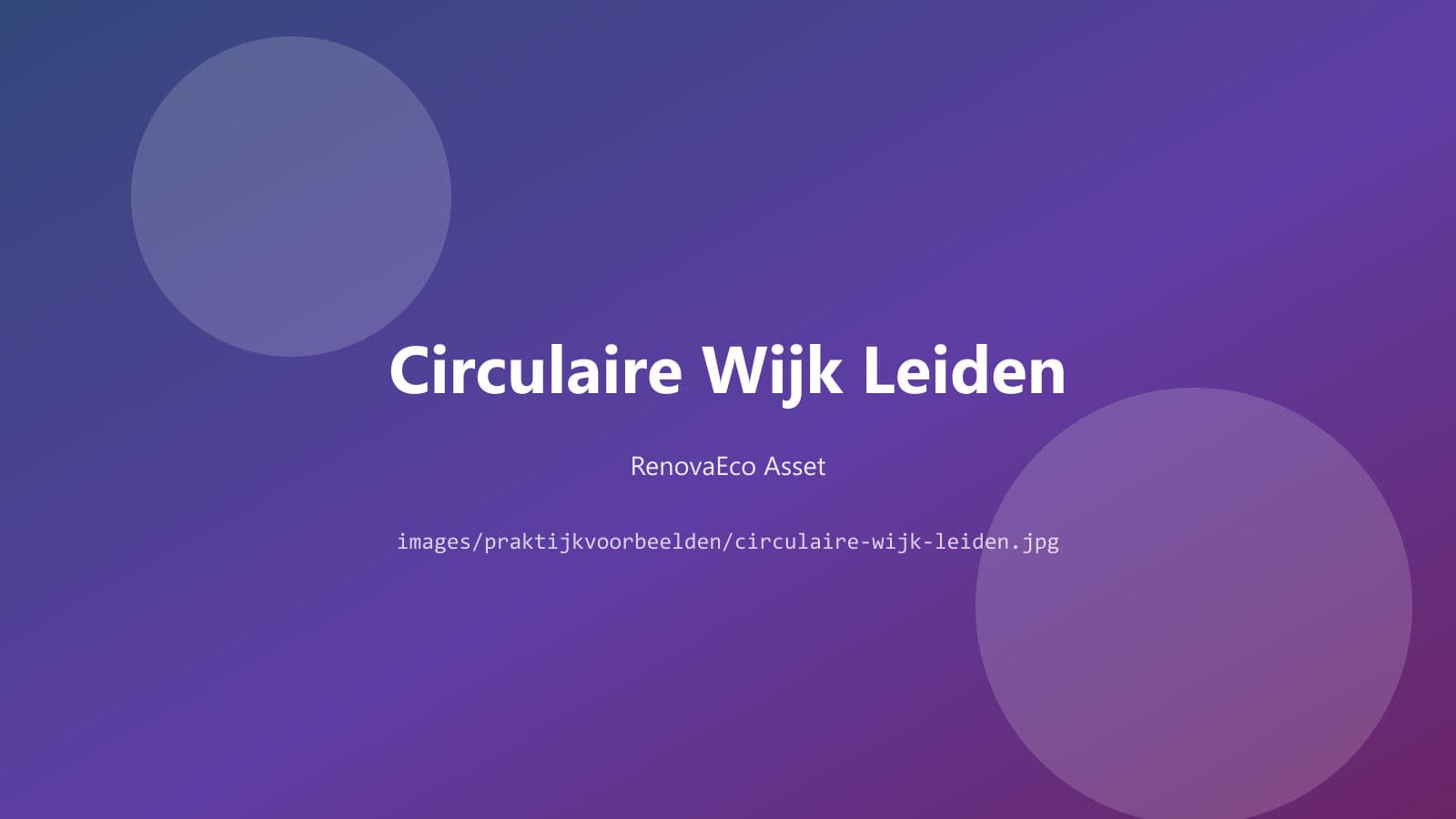 Particuliere circulaire aanbouw Leiden